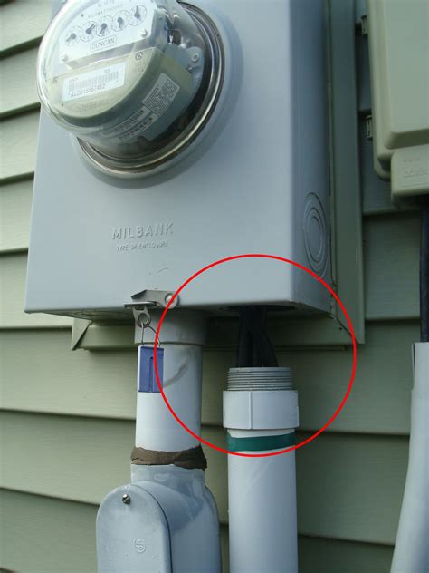 how to attach electric meter box to house|residential electric meter box installation.